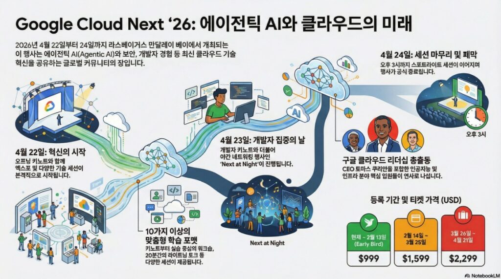 Google Cloud Next 2026 - infographic