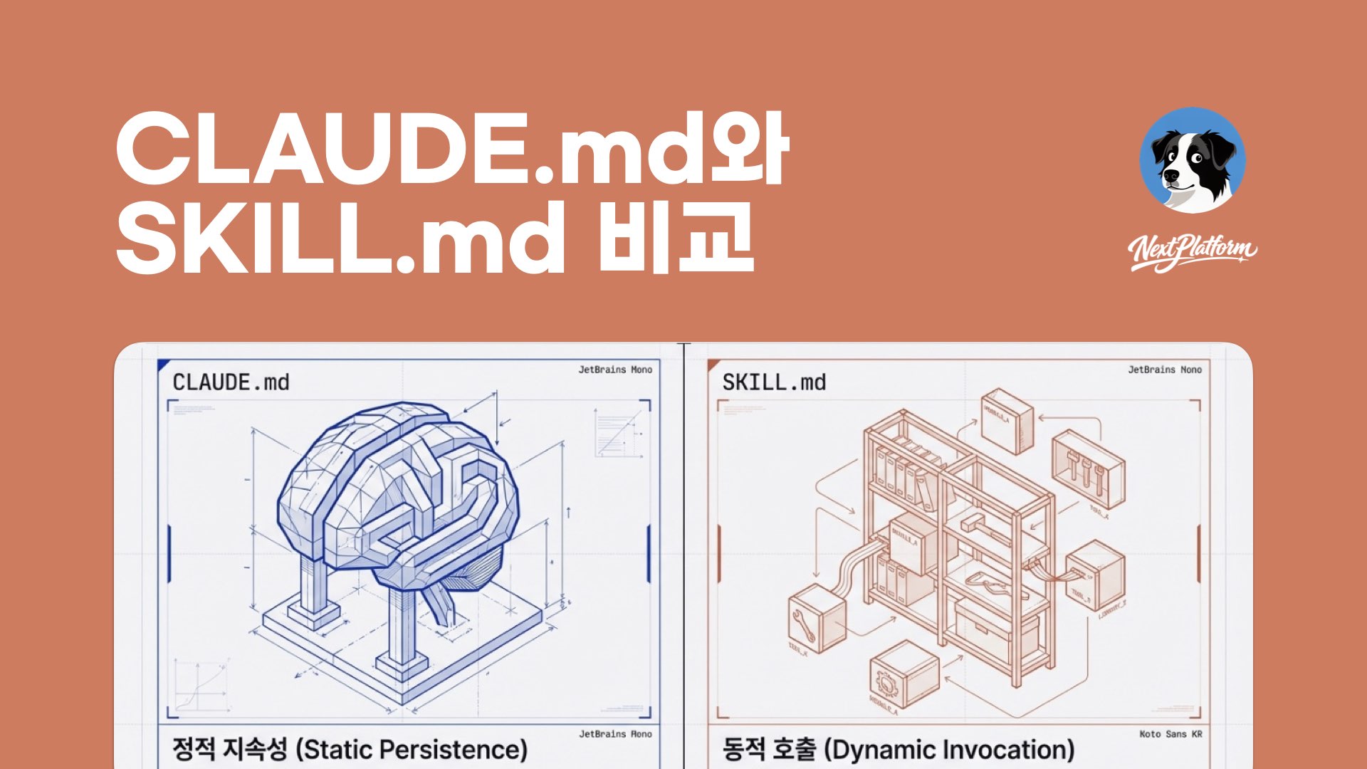 claude.md vs. skill.md - cover by NextPlatform