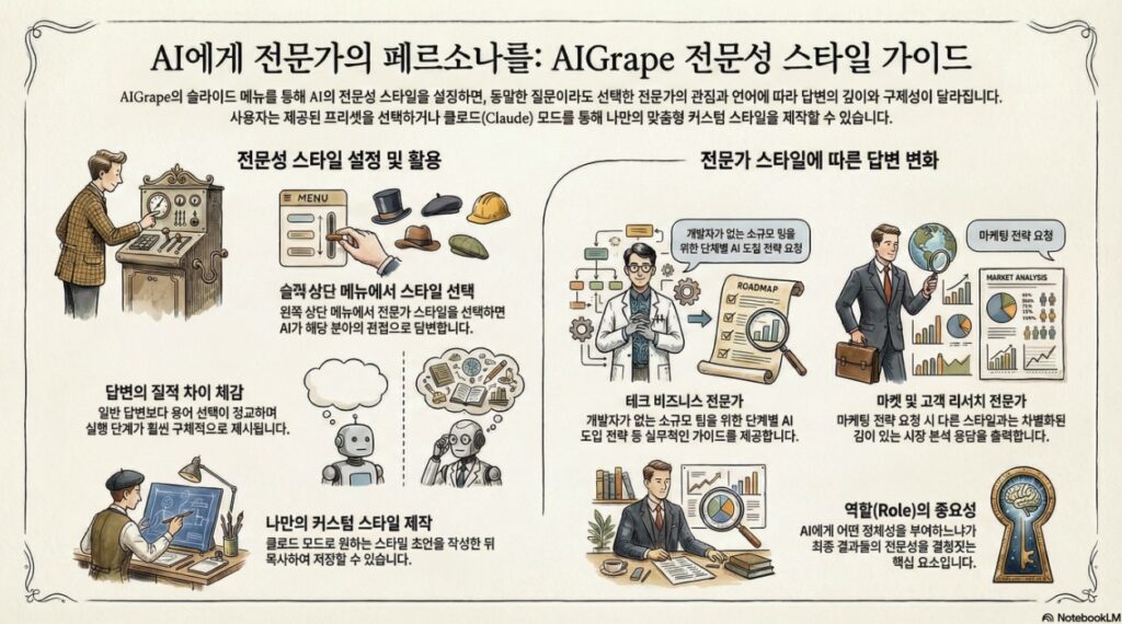 AIGrape Multi-AI Platform P4 AI Expertise Style -infographic by NextPlatform