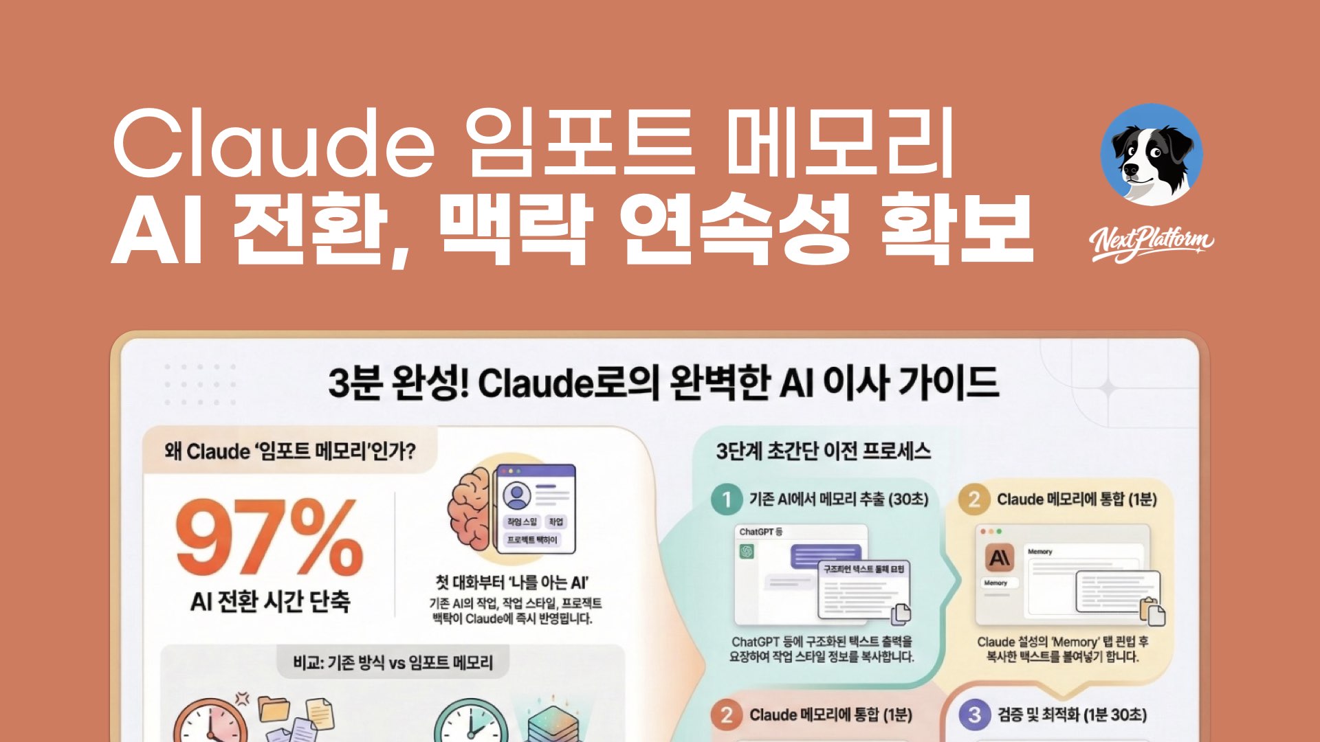 Claude Import Memory -cover by NextPlatform