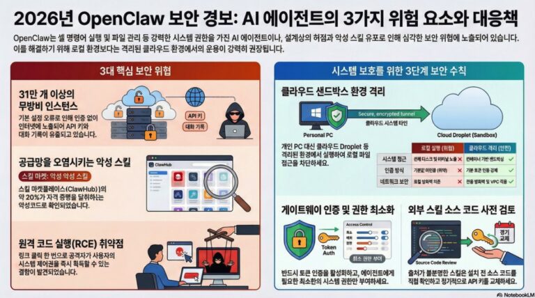 오픈클로(OpenClaw) 보안 위협과 해법 – nextplatform