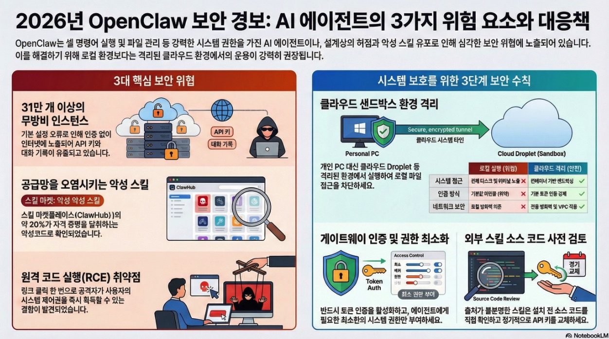 오픈클로(OpenClaw) 보안 위협과 해법 – nextplatform
