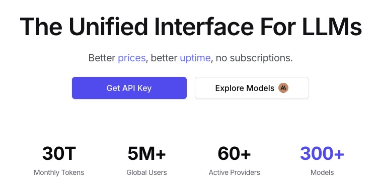 OpenRouter / https://openrouter.ai/