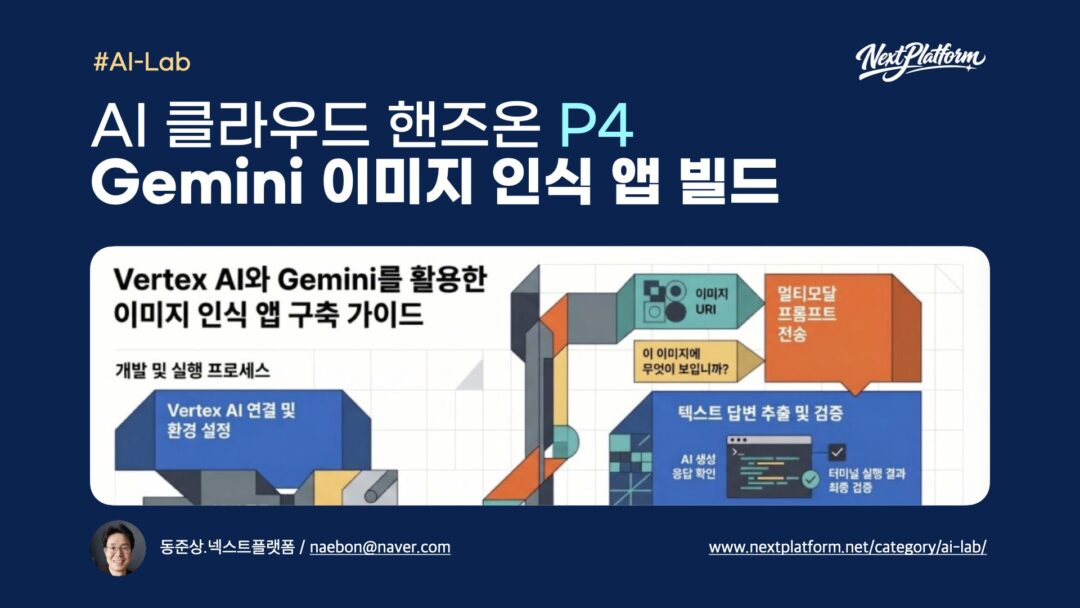 AI Cloud Handson P4 Vertex AI Image Recognition