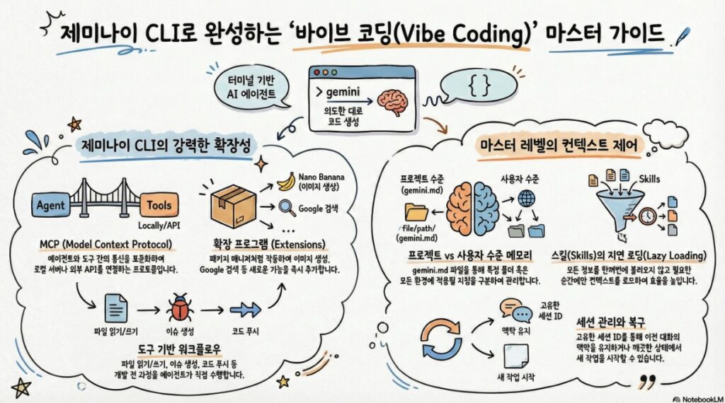 Gemini CLI for Vibe Coding -infographic by NextPlatform