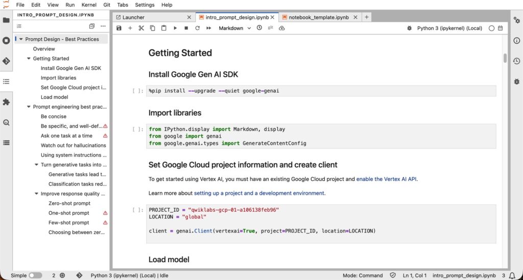 JupyterLab Workbench VertexAI Google Cloud by NextPlatform